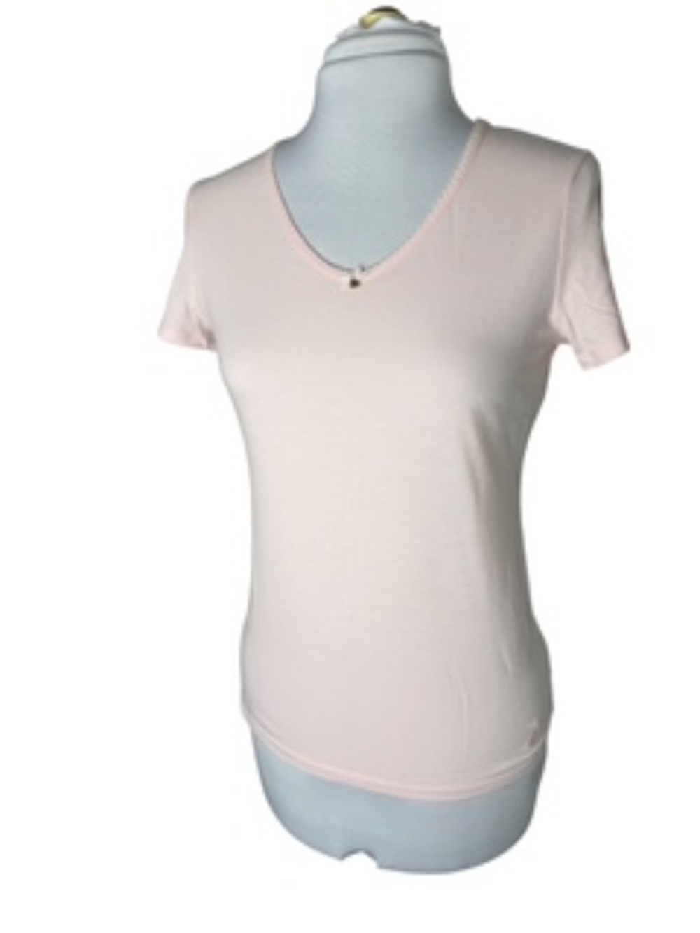 Nautica V-neck Mini Stripe Sleepwear Top Size S